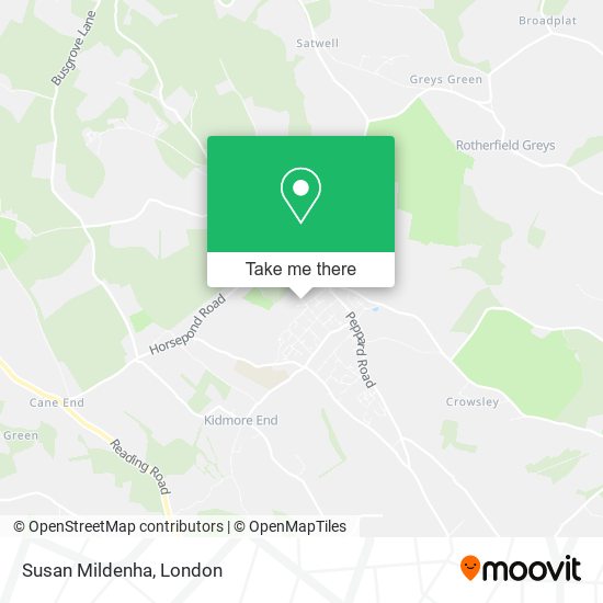 Susan Mildenha map