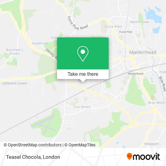 Teasel Chocola map