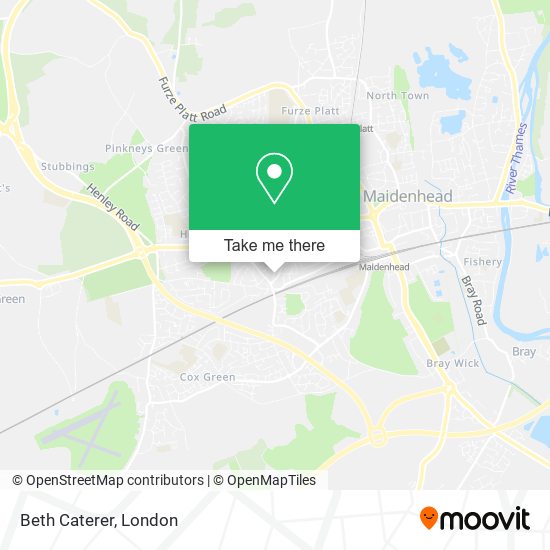 Beth Caterer map