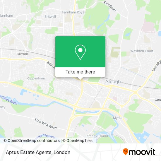 Aptus Estate Agents map