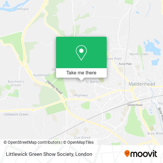 Littlewick Green Show Society map