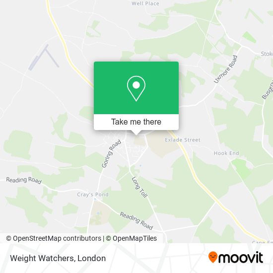 Weight Watchers map