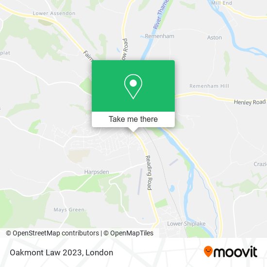 Oakmont Law 2023 map