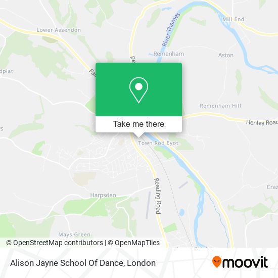 Alison Jayne School Of Dance map