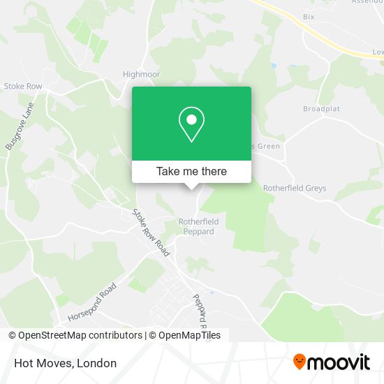 Hot Moves map