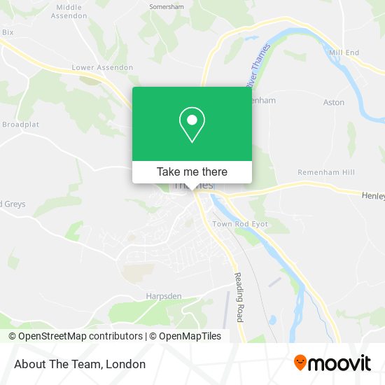 About The Team map