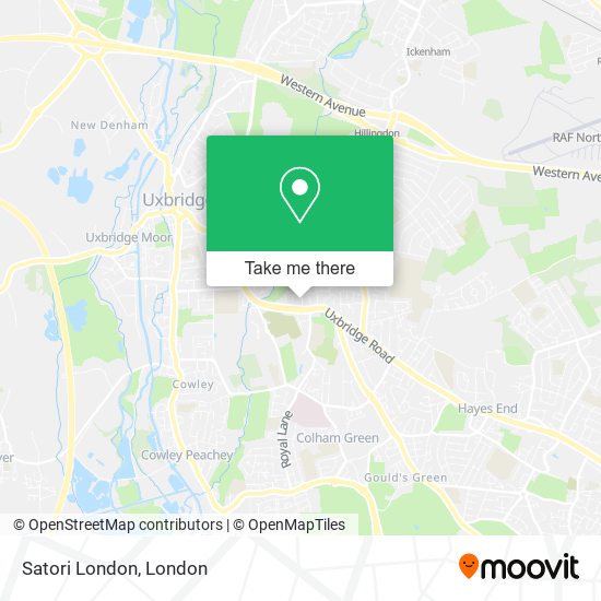 Satori London map