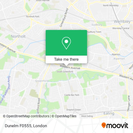 Dunelm F0555 map