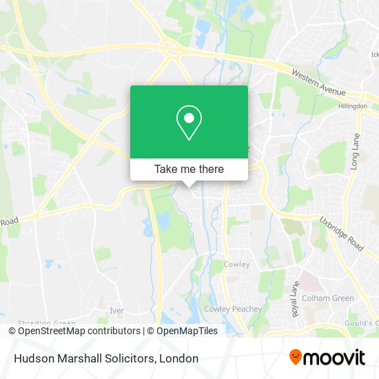 Hudson Marshall Solicitors map