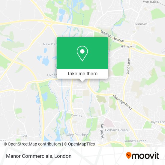 Manor Commercials map