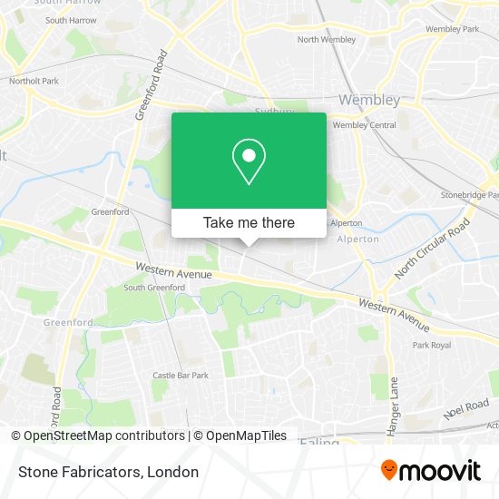 Stone Fabricators map