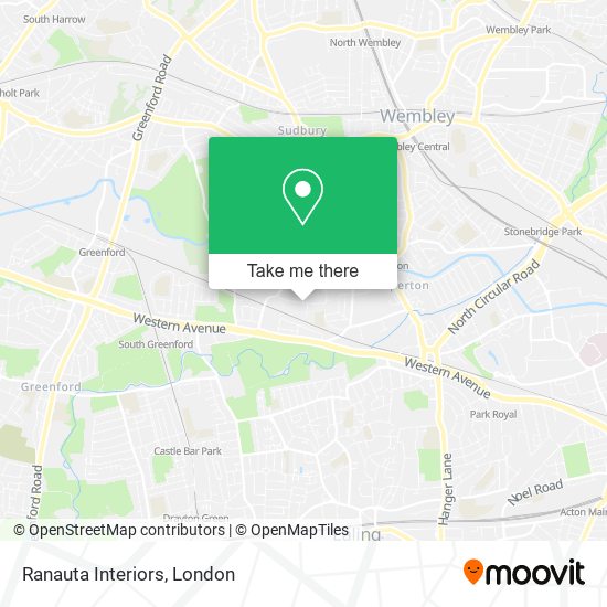 Ranauta Interiors map