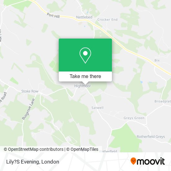 Lily?S Evening map