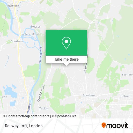 Railway Loft map