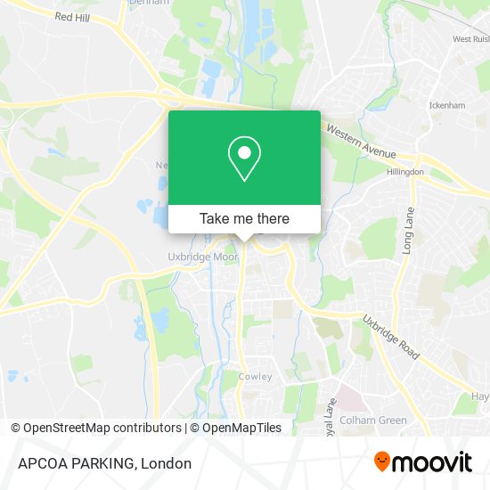 APCOA PARKING map