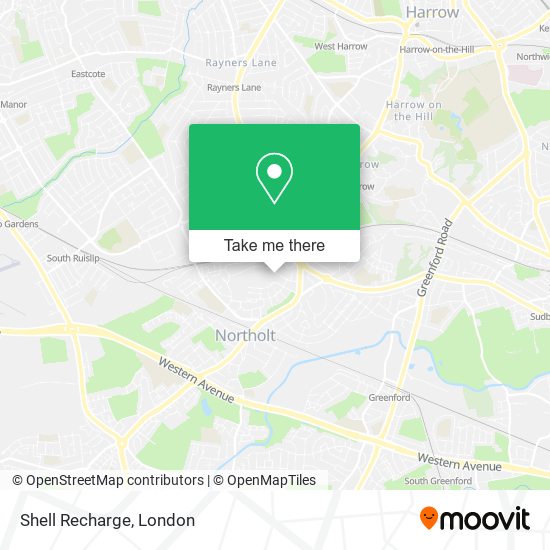 Shell Recharge map