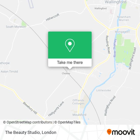 The Beauty Studio map