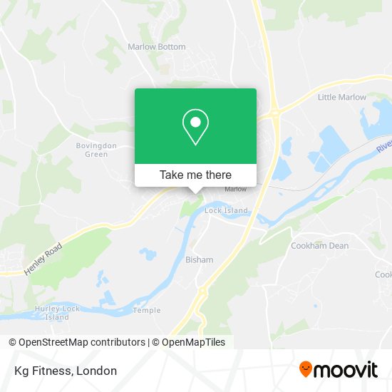 Kg Fitness map