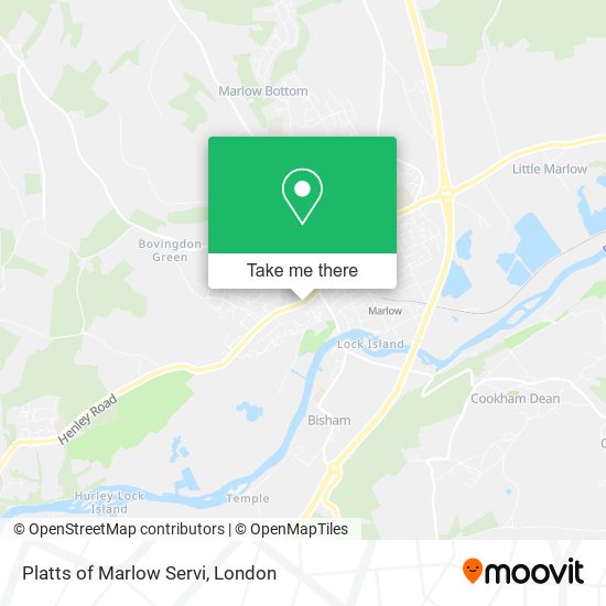 Platts of Marlow Servi map