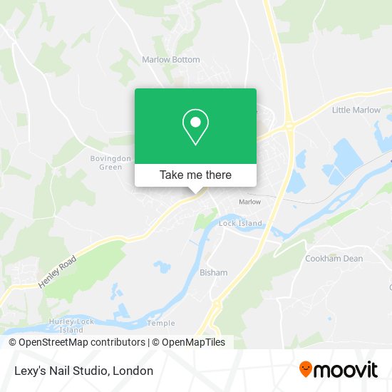 Lexy's Nail Studio map