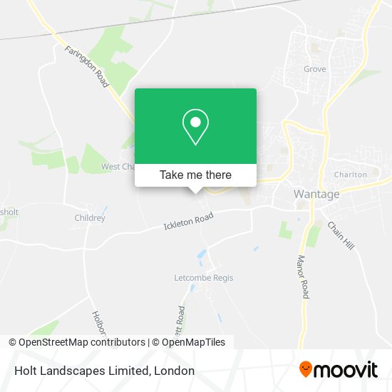 Holt Landscapes Limited map