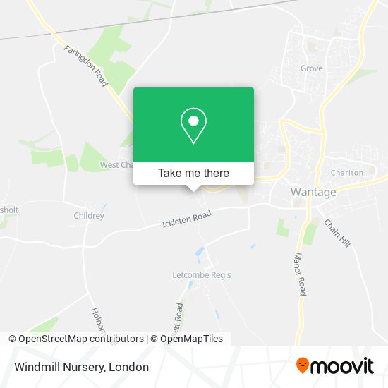 Windmill Nursery map