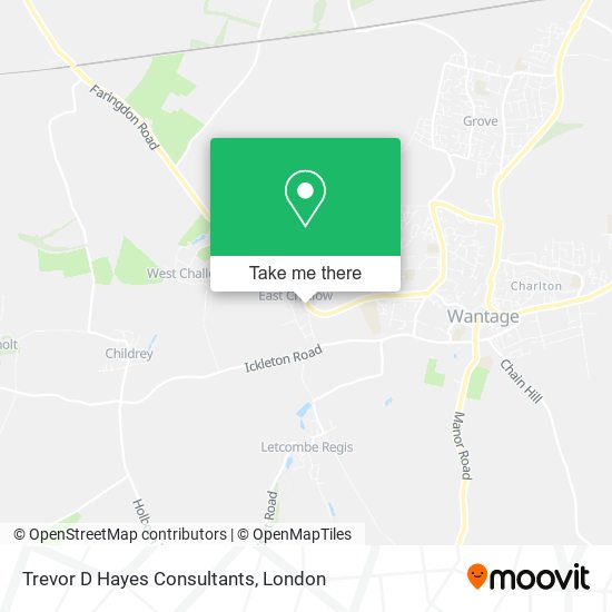 Trevor D Hayes Consultants map