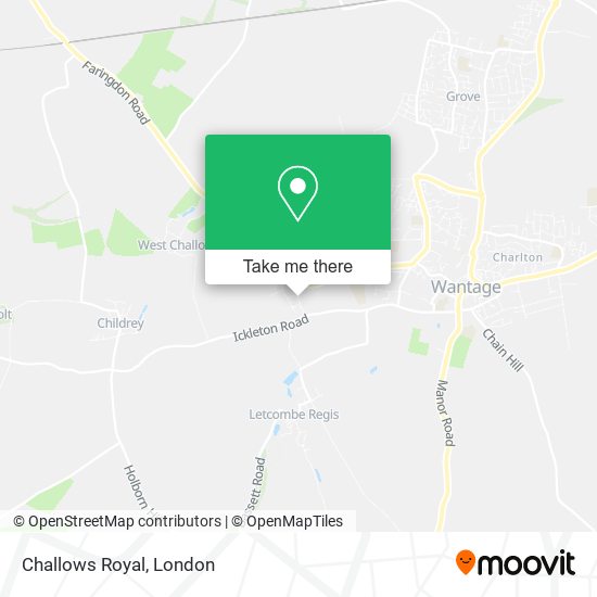 Challows Royal map