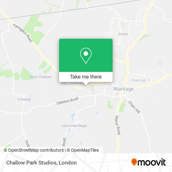 Challow Park Studios map