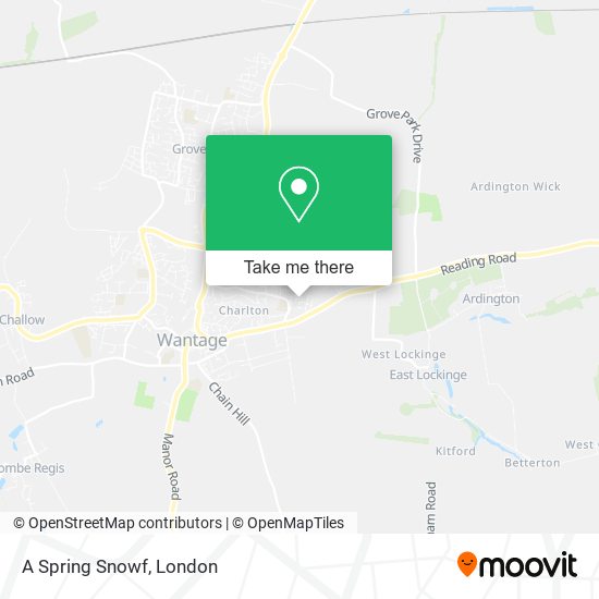 A Spring Snowf map