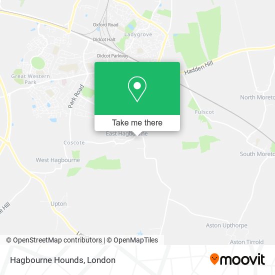 Hagbourne Hounds map
