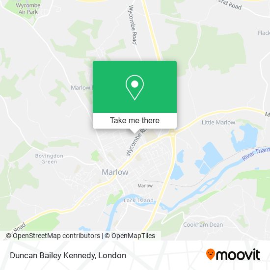 Duncan Bailey Kennedy map
