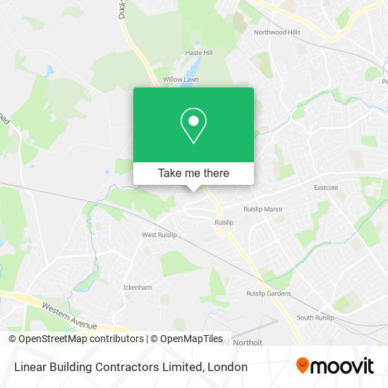Linear Building Contractors Limited map