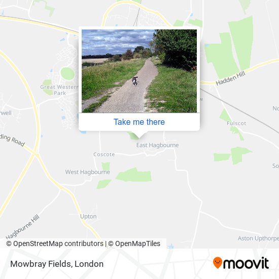 Mowbray Fields map
