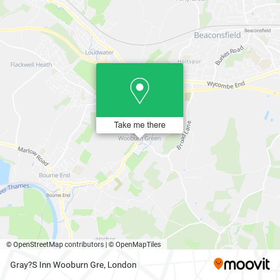 Gray?S Inn Wooburn Gre map