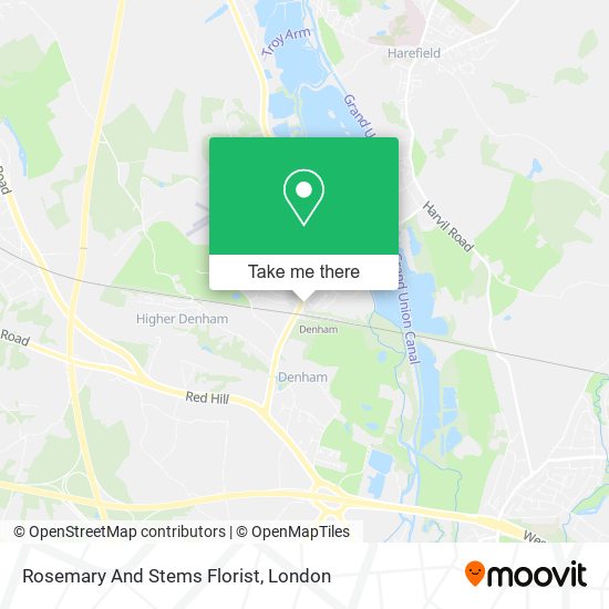 Rosemary And Stems Florist map
