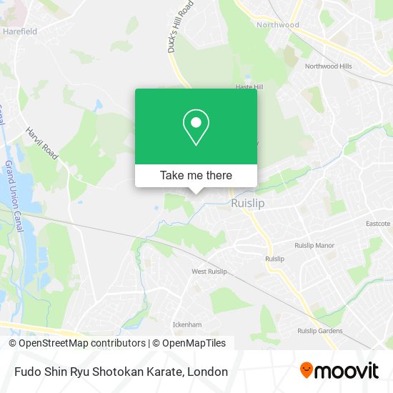 Fudo Shin Ryu Shotokan Karate map