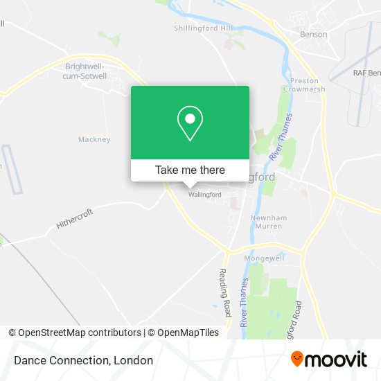 Dance Connection map