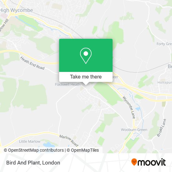 Bird And Plant map