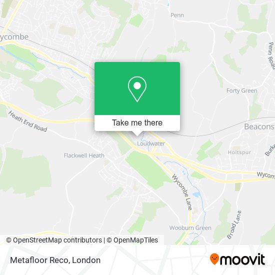 Metafloor Reco map