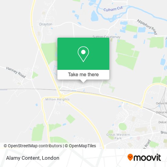 Alamy Content map