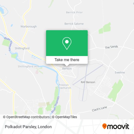 Polkadot Parsley map