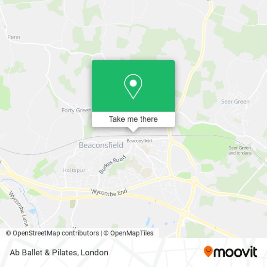 Ab Ballet & Pilates map