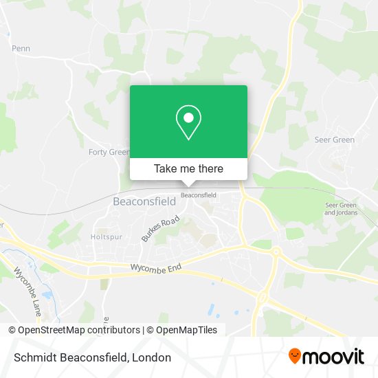 Schmidt Beaconsfield map