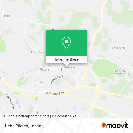 Heba Pilates map