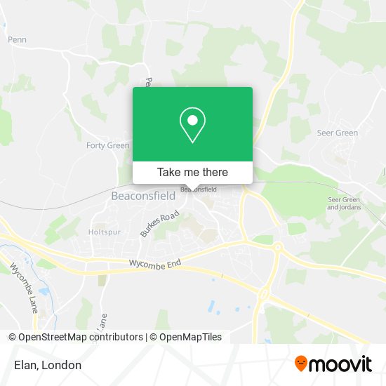 Elan map