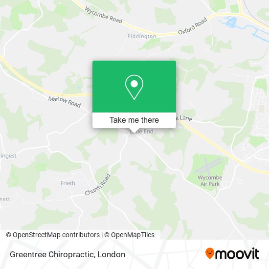 Greentree Chiropractic map