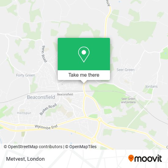 Metvest map