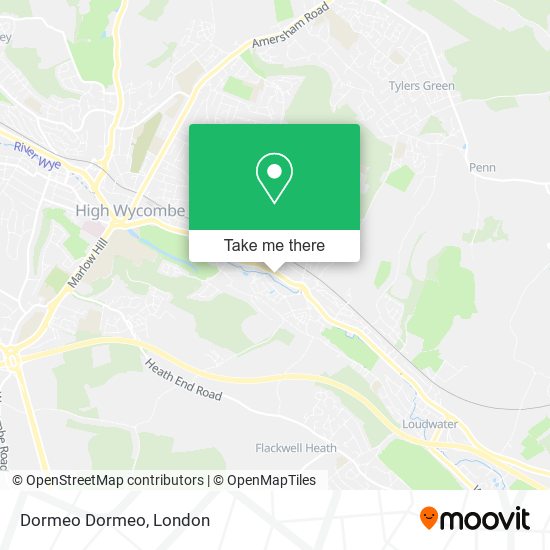 Dormeo Dormeo map