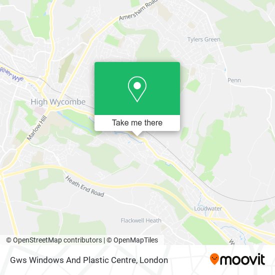 Gws Windows And Plastic Centre map